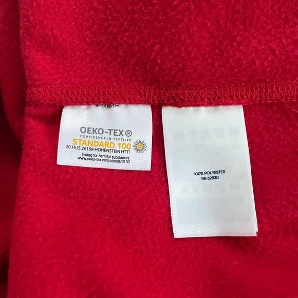 Lands End 1/4 zip fleece, Med petite - Picture 4 of 6